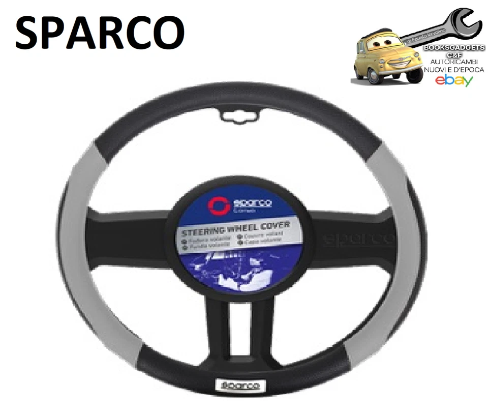Sparco Coprivolante PU Antiscivolo PVC Grigio #0249