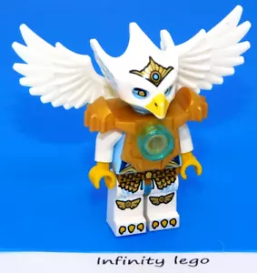 LEGO Eris con armadura dorada y alas minifigura Legend of Chima CHI Power (70013) - Imagen 1 de 4