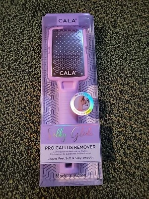 CALA Silky Glide Callus Remover Stainless Steel Micro-File Wet/Dry Skin Purple - Image 1 of 2