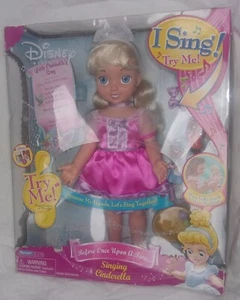 DISNEY BEFORE ONCE UPON A TIME SINGING CINDERELLA DOLL NEW IN DAMAGED PACKAGE - Picture 1 of 5