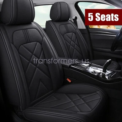 Juego completo envolvente para VOLVO XC90 5 asientos XC40 XC60 XC70 funda de asiento de cuero negra Foto 1 de 4