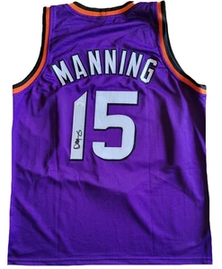 Danny Manning Autogramm - Custom Jersey signiert mit COA (JSA) - Bild 1 von 3