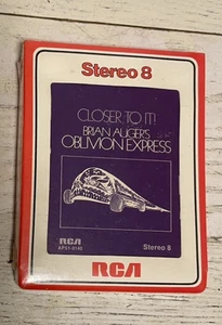 Brian Augers Oblivion Express Closer To It 8 Track Music SEALED 1973 - Picture 1 of 5
