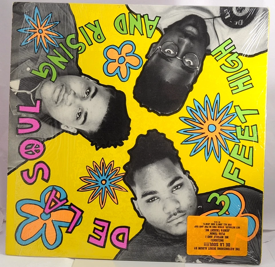De La Soul ‎– 3 Feet High And Rising Tommy Boy 1989 Us Orig ( 1LP/Vg/NM-)/1156 - Image 1 of 4