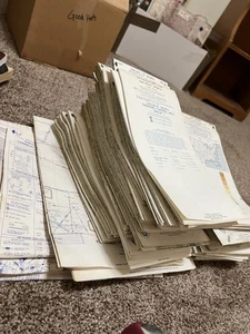 Sectional Aeronautical Charts Lot Of 104 Some Duplicates VFR Sectional Chart +++ - Picture 1 of 10