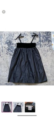 Girls Bonpoint Taffeta Dress 10 Fits 8 - Image 1 of 3