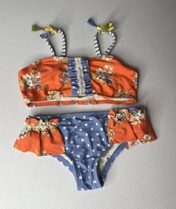 Matilda Jane Let’s Go Together Swim Away zweiteiliger Badeanzug Mädchen Größe 6 - Bild 1 von 7