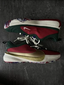 Gianni’s Antetokounmpo Nike Freak 5 Red, Green and Gold Sneakers Boys Size 6Y - Picture 1 of 8