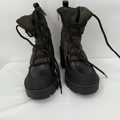 EUC Dream Pairs Chunky Block Heel Water-resistant Ankle Booties 6.5 - Image 1 of 4