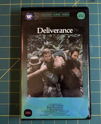 Deliverance  1979  Warner Bros. VHS Video Store Clam Shell Release Cult Classic - Image 1 of 4