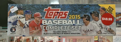 2015 Topps Baseball Complete Set Plus 5 Numbered Parallels Factory Sealed - Image 1 of 4