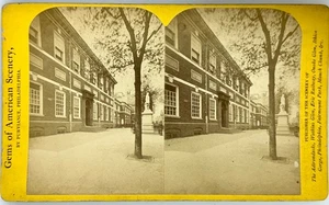 SV027_130 Stereoview PA Philadelphia Independence Hall - Picture 1 of 1