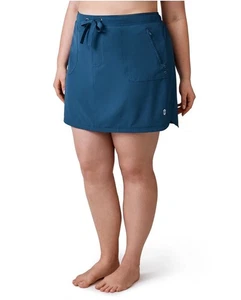 Pantalón corto Free Country para mujer talla grande Beach and Beyond 2x azul pizarra NUEVO - Imagen 1 de 11