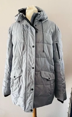 ZeroXposur Karen Quilted Puffer Powder Blue Winter Coat w/Hood XXL - Image 1 of 4