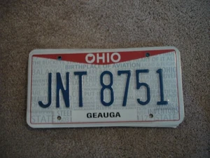 OHIO BIRTHPLACE LICENSE PLATE BUY ALL STATES HERE FREE SHIPPING - Picture 1 of 1