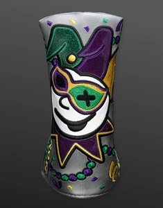 NEW RARE 2025 SCOTTY CAMERON PUTTERS JACKPOT JOHNNY JESTER MARDI GRAS HEADCOVER - Picture 1 of 3