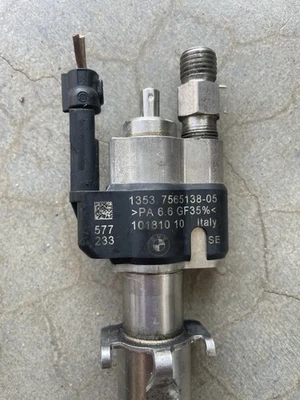 07-10 BMW 135i 335i 535i E60 E90 N54 INYECTOR ÍNDICE 05 7565138 Foto 1 de 3