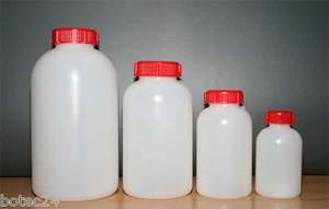 Weithalsflasche 250 ml Kunststoff PEHD plombierfähig 1 St. ... Geocaching - Bild 1 von 1