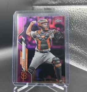 Tarjeta de Posey Topps 2020 cromo rosa refractor Buster #157 - Imagen 1 de 3