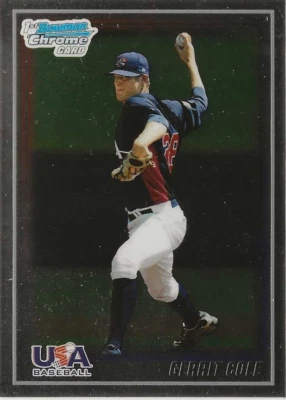 2010 Bowman Chrome - USA Team Gerrit Cole #USA-BC5 (RC) - Image 1 of 2
