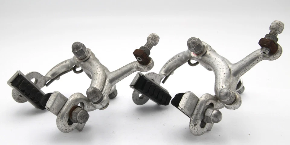Etriers frein DIA COMPE 1076 ancien vintage Peugeot Caliper brake Reynolds vélo - Photo 1/4