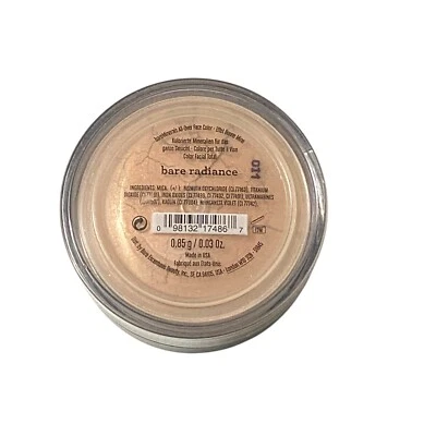 bareMinerals BARE RADIANCE All Over Face Color .03 oz./.85 g Loose Powder RARE - Image 1 of 2