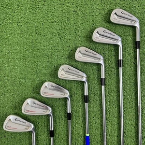 TaylorMade Tour Preferred MC Iron Set 4-PW KBS Tour Stiff Flex Right Handed - Picture 1 of 9