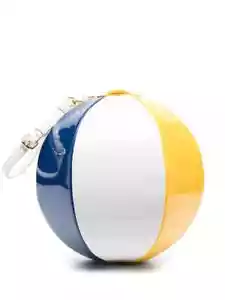 MOSCHINO Couture Jeremy Scott Multicolor Sphere Beach Ball Wristlet Clutch Bag - Picture 1 of 11