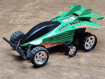 VINTAGE TYCO HALF TRAXX RC (Green) 27MHz - GOOD CONDITION - PARTS or REPAIR (#1) - Image 1 of 4