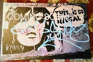 Konny Steding Paris Graffiti Street Art RARE! Free Shipping! - Picture 1 of 5