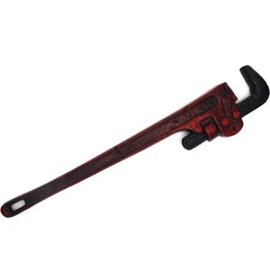 LLAVE DE TUBO SANGRIENTA de plástico realista de 20,5" accesorio de disfraz utilería de casa embrujada - Imagen 1 de 7