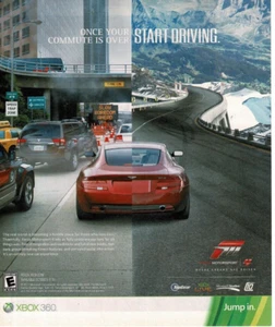 2011 Forza Motorsport 4 Video Game Vintage Print Ad - Picture 1 of 1