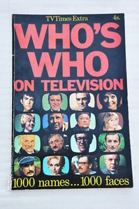 Who's Who im Fernsehen - sehr selten 118 Seiten Vintage Ende 60er Jahre - Bild 1 von 4