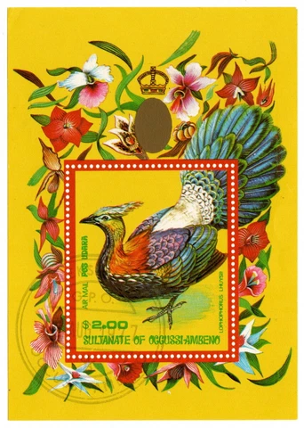 (I.B) Timor Cinderella : Occussi-Ambeno $2 (Birds Series) Cover