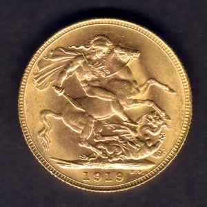 Australia. 1919 Perth - Sovereign.. Full Lustre - aUNC/UNC - Imagen 1 de 2