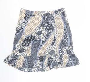 VERO MODA Womens Cotton Blend Flare Skirt Size W38 - Picture 1 of 12