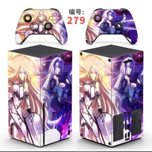 fate grand order FGO Microsoft Xbox Series X Skin Aufkleber Schutzfolie Stickers - Picture 1 of 1