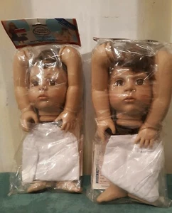 Vintage Syndee's 18" Ashley BABY DOLL KITS NOS ( set of 2) - Picture 1 of 3