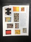 US Scott 4444 2010 44c Abstract Expressionists sheet Pollock De Kooning Rothko