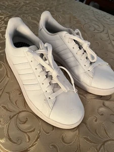 Talla 6.5 - Adidas Cloudfoam Advantage. Blanco. Excelente estado - Imagen 1 de 5