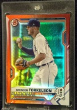 2021 Bowman National Convention Spencer Torkelson Red Foil RC SSP! # 1/5! Tigers