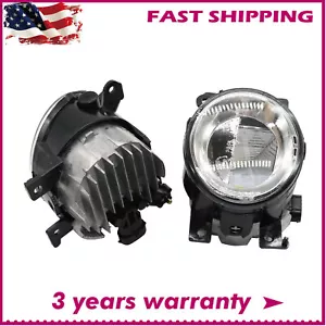 Front Bumper LED Fog Light Lamp LH&RH Pair for 2014-2020 Infiniti Q50 QX60 QX80 - Foto 1 di 8
