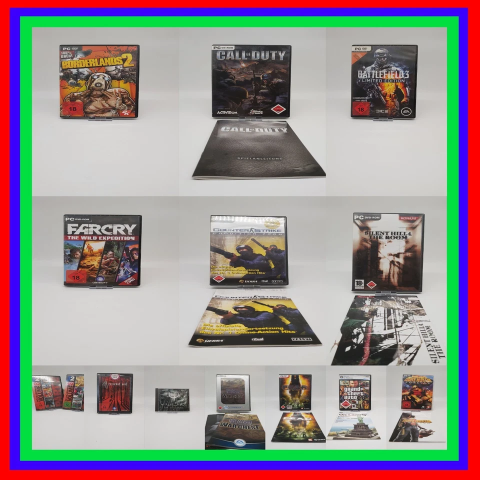 Mega PC Auswahl USK18 Crysis -C&C- Bioshock - GTA - Far Cry - Resi - Fear - uvm. - Bild 1 von 1