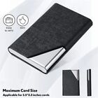 Stainless Steel Name Card Case Magnetic Name Card Storage Card Holder  Business