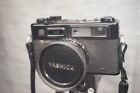 Yashica Black Electro 35 GT 35mm Camera Gold Plus with Case & Fresh Battery Mint