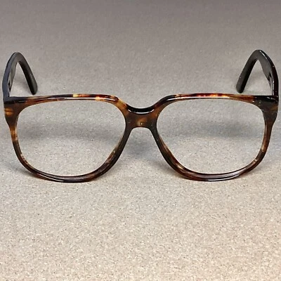 Monturas de gafas vintage ST. MORITZ solo plástico BRADY ÁMBAR RETRO 57-20-150 HK Foto 1 de 4