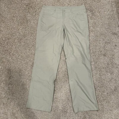 The North Face Women's 10 34x32 Beige Horizon 2.0 Nylon Roll Ankle Hiking Pants - Image 1 of 4