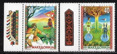 EUROPA 1997 - Macedonia - Tales and Legends - MNH Set Foto 1 de 2