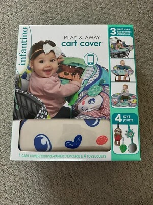 Funda de carro compacta Infantino - correas de juguete bebé/niño pequeño Foto 1 de 2