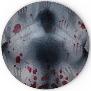 Nightmare Horror Glass Chopping Board, Fear, Terror, Evil Spirits, Ghosts, Gift - Picture 1 of 9